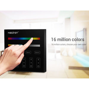 Panel de control táctil RGB + CCT - 4 zonas - Blanco - Milight (16)