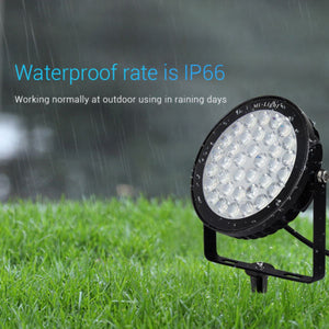 Proyector LED de jardín con pincho RGB+CCT - 25W - IP66 - RF/WiFi - Mi-Light (12)