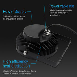 Proyector LED de jardín con pincho RGB+CCT - 25W - IP66 - RF/WiFi - Mi-Light - Barcelona Led-