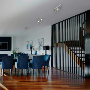 Foco de techo triple orientable "IRIS" - 3 x AR111 GU10 (6)