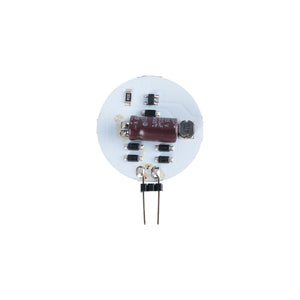 Bombilla LED G4 bi-pin circular plana 12V AC/DC - 2,5W (6)