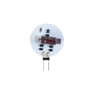 Bombilla LED G4 bi-pin circular plana 12V AC/DC - 2,5W - Barcelona Led-