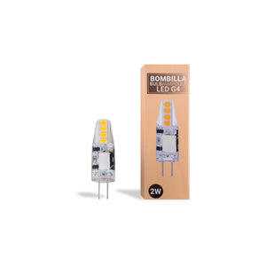 Bombilla LED G4 bi-pin siliconada 12V AC/DC - 2W (8)