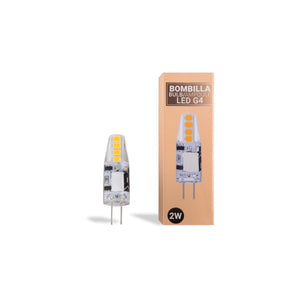 Bombilla LED G4 bi-pin siliconada 12V AC/DC - 2W (8)