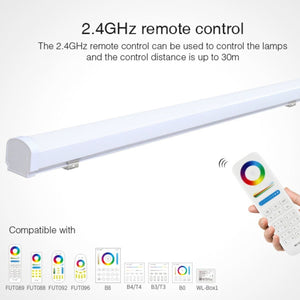 Luminaria lineal estanca RGB + CCT - 18W - RF/WiFi - 100cm - IP66 - Mi-Light - Barcelona Led-