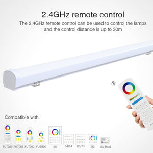 Luminaria lineal estanca RGB + CCT - 18W - RF/WiFi - 100cm - IP66 - Mi-Light (12)