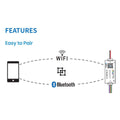 Ελεγκτής RGB + CCT mini - WiFi + Bluetooth - 5-24V DC - 3.5A 2