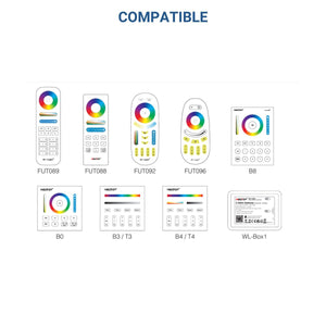 Luminaria lineal estanca RGB + CCT - 18W - RF/WiFi - 100cm - IP66 - Mi-Light (14)