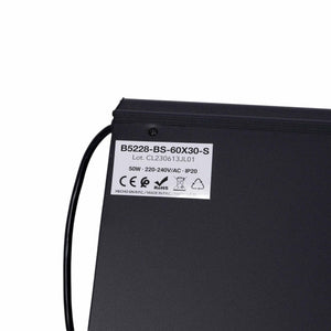 Panel LED "SMART Blue Skylight" - Efecto cielo - Daylight - 50W - 60x30cm (8)