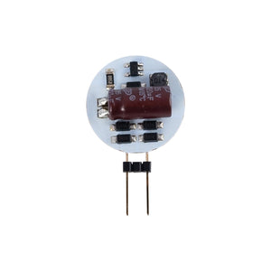 Bombilla LED G4 bi-pin circular plana 12V AC/DC - 2W - Barcelona Led-