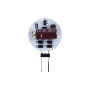 Bombilla LED G4 bi-pin circular plana 12V AC/DC - 2W - Barcelona Led-