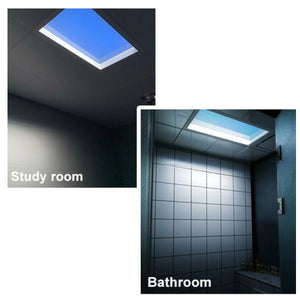 Panel LED "SMART Blue Skylight" - Efecto cielo - Daylight - 50W - 60x30cm - Barcelona Led-