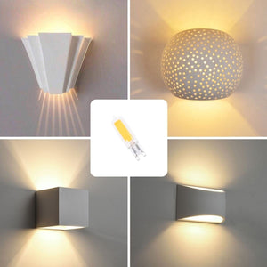 Bombilla LED G9 220-240V AC - COB - 360º - 2W - Barcelona Led-