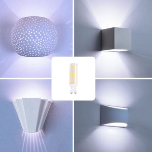 Bombilla LED G9 tubular 220-240V AC - 6W - Barcelona Led-