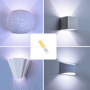 Bombilla LED G9 220-240V AC - COB - 360º - 2W - Barcelona Led-