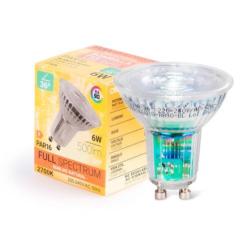 LED Bulb GU10 6W Full Spectrum