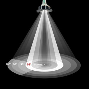 Bombilla LED GU10 6W cristal - 130lm/W - PAR16 - 36° (9)
