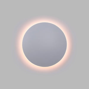 Aplique LED de pared circular "Eclipsis" 6W - 3000K - CRI90 - Driver KeGu - IP20 - Barcelona Led-Decoración