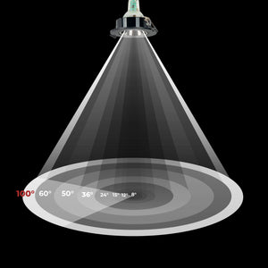 Bombilla LED GU10 6W cristal - 740lm - PAR16 - 100° (25)