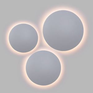 Aplique LED de pared circular "Eclipsis" 12W - 3000K - CRI90 - Driver KeGu - IP20 - Barcelona Led-Decoración