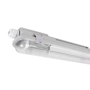 Kit pantalla estanca 120cm + tubo LED T8 18W - 4000K (10)