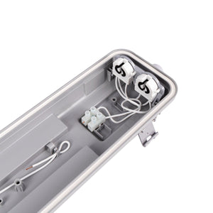 Pantalla estanca para 2 tubos LED 60cm - IP65 (9)