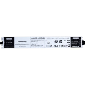 Fuente de alimentación regulable DALI DT6 - 24V DC - 4.17A - 100W - Barcelona Led-Material eléctrico