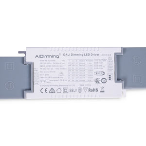 Driver regulable DALI + 1/0-10V + PUSH - 9-42V DC - Multicorriente (200-500mA) - Barcelona Led-