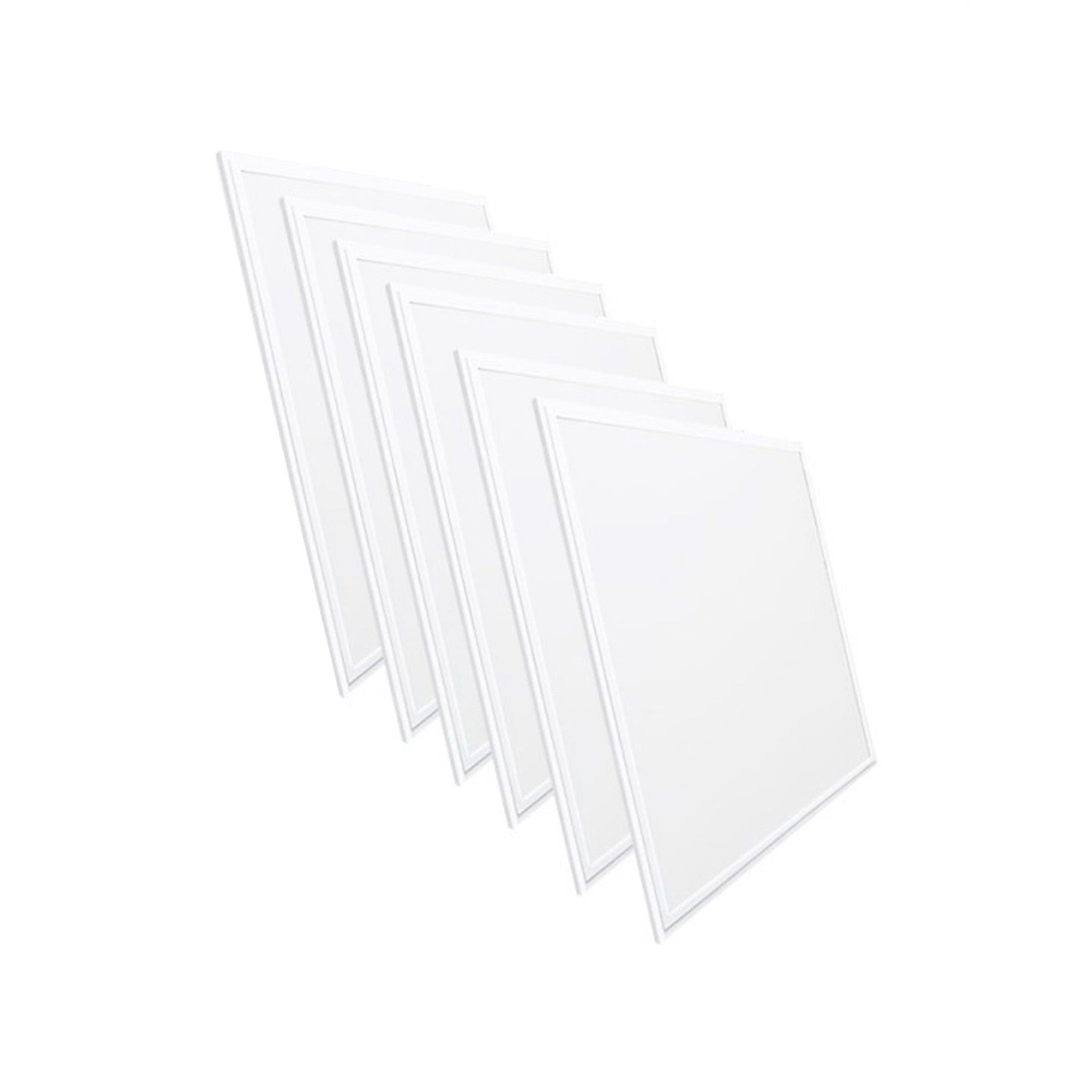 Pack x 6 Panel LED empotrable Backlight 60x60cm - 4860lm - driver Philips - 36W - IP40