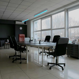 Luminaria lineal colgante "Blue Skylight" SMART - CCT - Efecto cielo - 48W - UGR16 (21)
