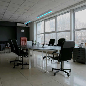 Luminaria lineal colgante "Blue Skylight" SMART - CCT - Efecto cielo - 48W - UGR16 (21)