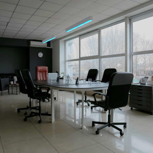 Luminaria lineal colgante "Blue Skylight" SMART - CCT - Efecto cielo - 48W - UGR16 (21)