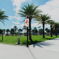 LED advertising display for lighting poles - Outdoor use - P4mm - 148 x 86,5cm 2