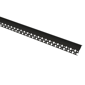 Perfil de aluminio integración escayola/pladur para esquina exterior - Tira LED hasta 10 mm - 2 metros - Barcelona Led-