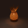 Wicker table lamp