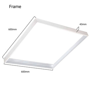 Panel LED de superficie WIFI SMART RGB / RGBW + CCT - 60x60 cm - 40W - Con KIT de montaje (17)
