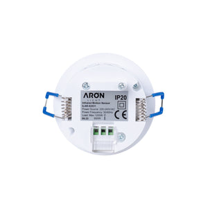 Sensor de movimiento PIR empotrable 360º - IP20 (3)