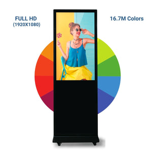 Display publicitario LED Full HD de 43'' - IP20 - Barcelona Led-Signage