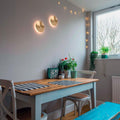 Aplique LED de pared circular