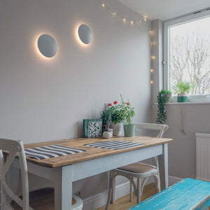 Aplique LED de pared circular "Eclipsis" 12W - 3000K - CRI90 - Driver KeGu - IP20 - Barcelona Led-Decoración