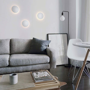 Aplique LED de pared circular "Eclipsis" 12W - 3000K - CRI90 - Driver KeGu - IP20 - Barcelona Led-Decoración