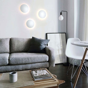 Aplique LED de pared circular "Eclipsis" 18W - 3000K - CRI90 - Driver KeGu - IP20 - Barcelona Led-Decoración
