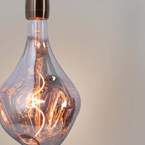 Bombilla decorativa LED de filamento "Decor" - E27 A165 - Regulable - 4W - 1800K - Barcelona Led-