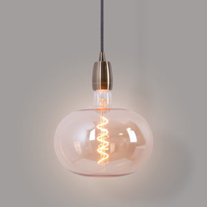 Bombilla decorativa LED de filamento "Decor" - E27 R220 - Regulable - 4W - 1800K - Barcelona Led-