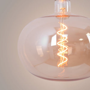 Bombilla decorativa LED de filamento "Decor" - E27 R220 - Regulable - 4W - 1800K - Barcelona Led-