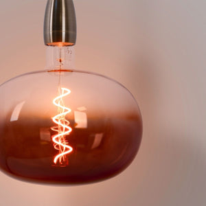 Bombilla decorativa LED de filamento "Decor" - E27 R220 - Regulable - 4W - 1800K - Barcelona Led-