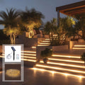 Fita LED solar para exterior com controle remoto 18W - 12mm - 5 metros - 2700K - IP65 5