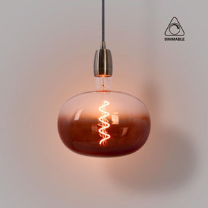 Bombilla decorativa LED de filamento "Decor" - E27 R220 - Regulable - 4W - 1800K - Barcelona Led-