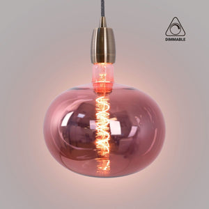 Bombilla decorativa LED de filamento "Decor" - E27 R220 - Regulable - 4W - 1800K - Barcelona Led-