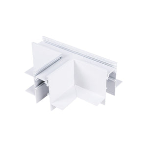 Unión en "T" para carriles magnéticos empotrables 20mm - Barcelona Led-Accesorios